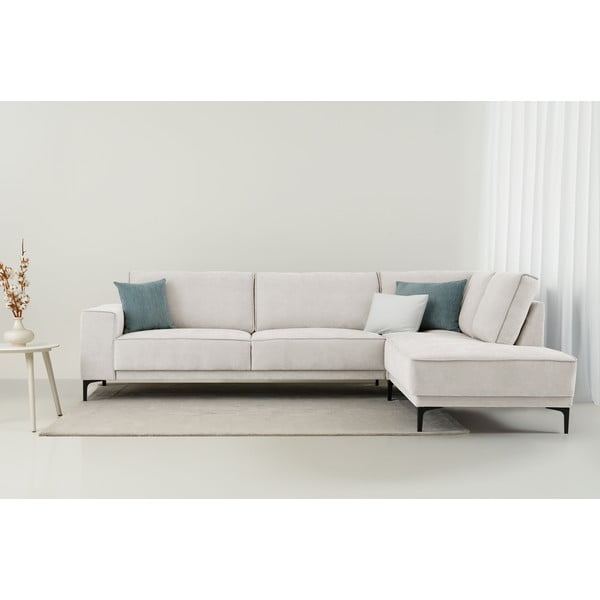 Kremowy narożnik (prawostronny) Copenhagen – Scandic-image-1