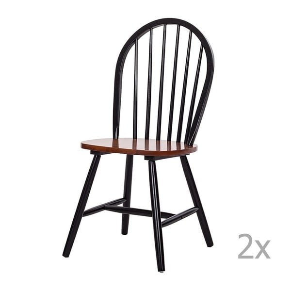 Zestaw 2 drewnianych krzeseł 13Casa Portofino
