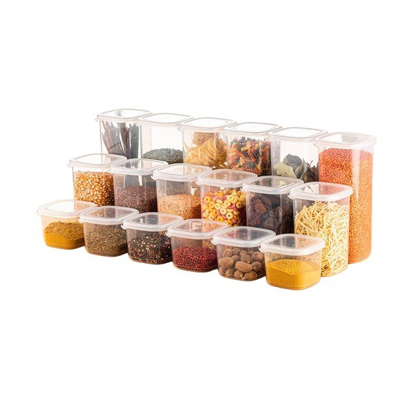 Pojemniki na żywność 18 szt. na żywność Fresco – Hermia