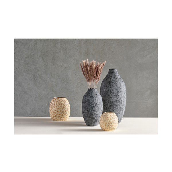 Czarny wysoki wazon (wysokość 62,5 cm) Torden – Villa Collection-image-1