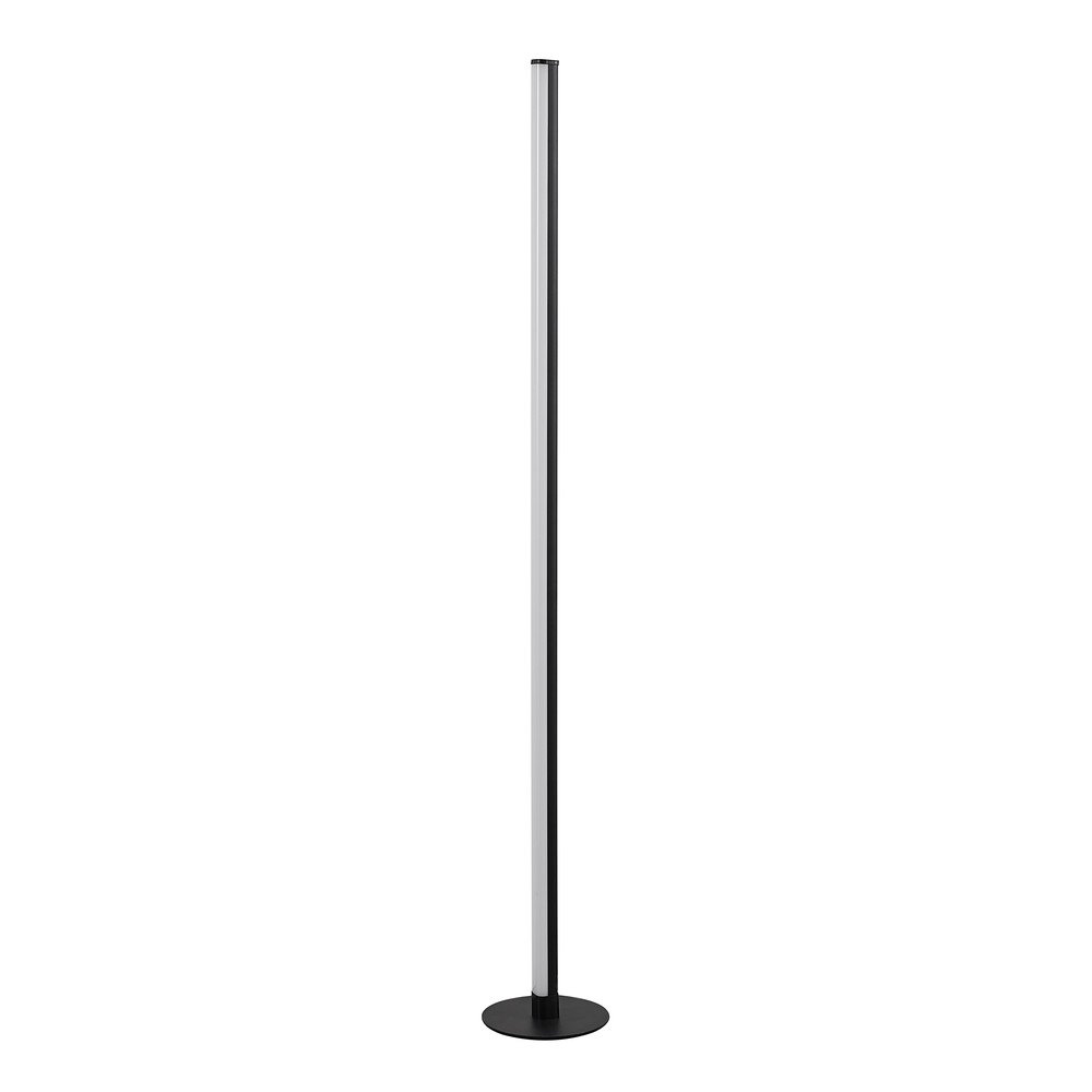 Czarna lampa stojąca LED (wysokość 110 cm) Tendo – Reality