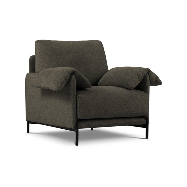 Czarnoszary fotel Interieurs 86 Zoe-image-2