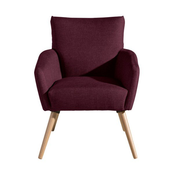 Bordowy fotel Max Winzer Jörn-image-1