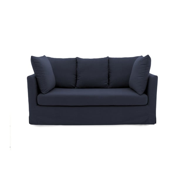 Ciemnoniebieska sofa 3-osobowa Vivonita Coraly