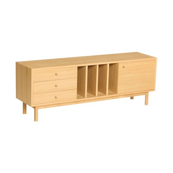 Komoda w dekorze dębu w naturalnym kolorze 140x50x37 cm Nobby – Hübsch