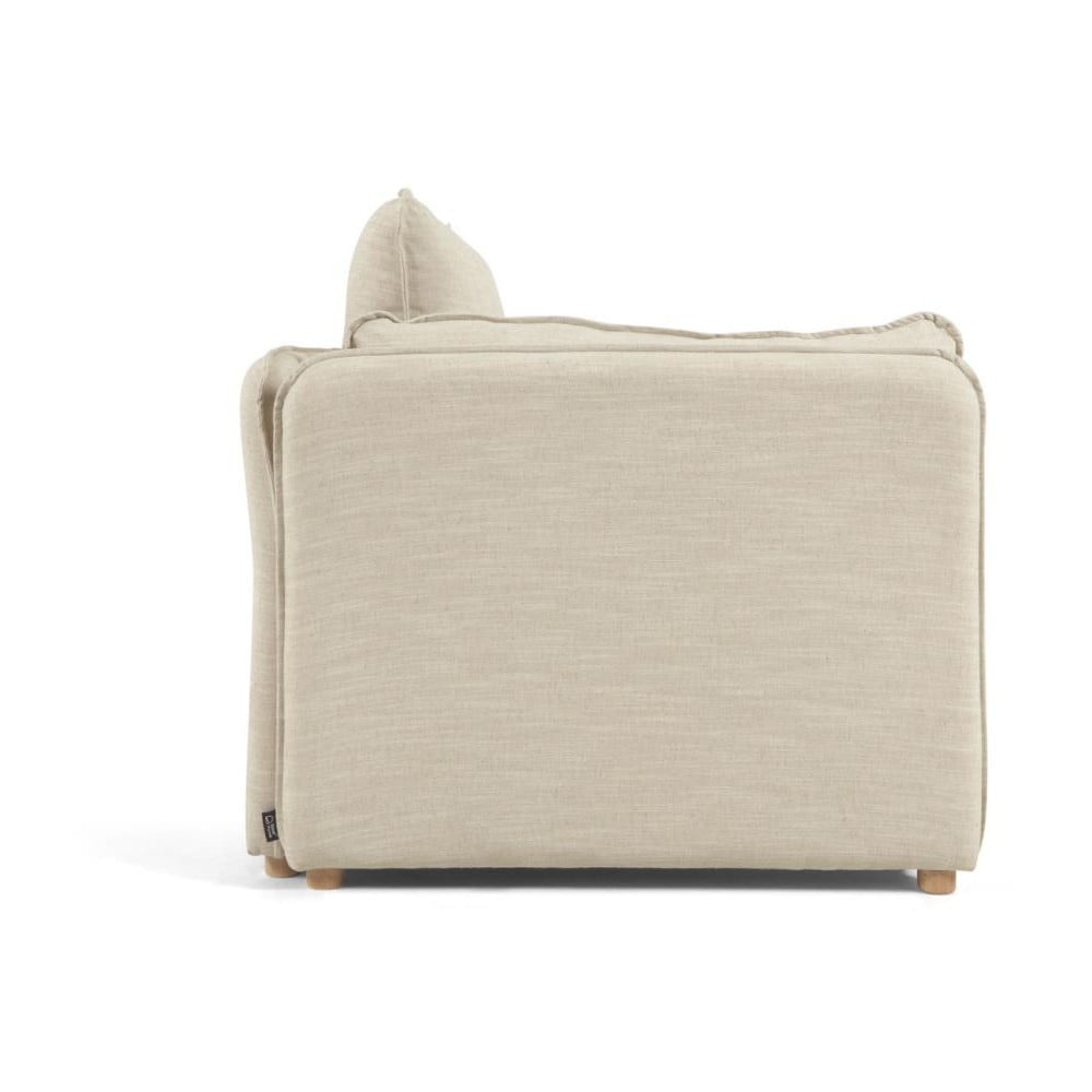Szarobeżowa rozkładana sofa 210 cm Tanit – Kave Home (zdjęcie 9)
