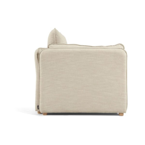 Szarobeżowa rozkładana sofa 210 cm Tanit – Kave Home-image-3