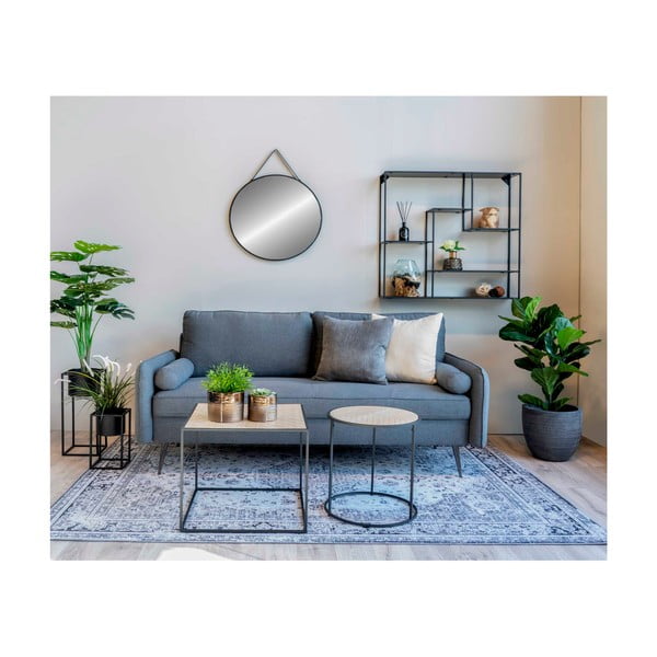 Lustro ścienne ø 60 cm Trapani – House Nordic-image-2