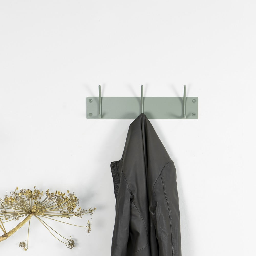 Szarozielony metalowy wieszak ścienny 40 cm Fusion – Spinder Design (zdjęcie 3)