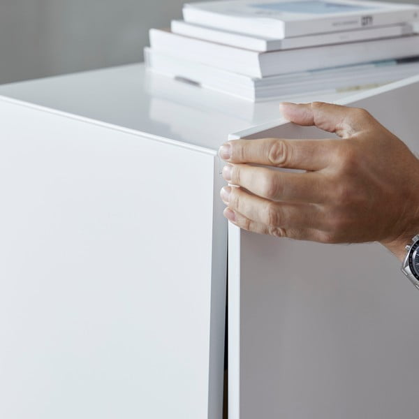 Biała wysoka komoda 91x103 cm Edge by Hammel – Hammel Furniture-image-2