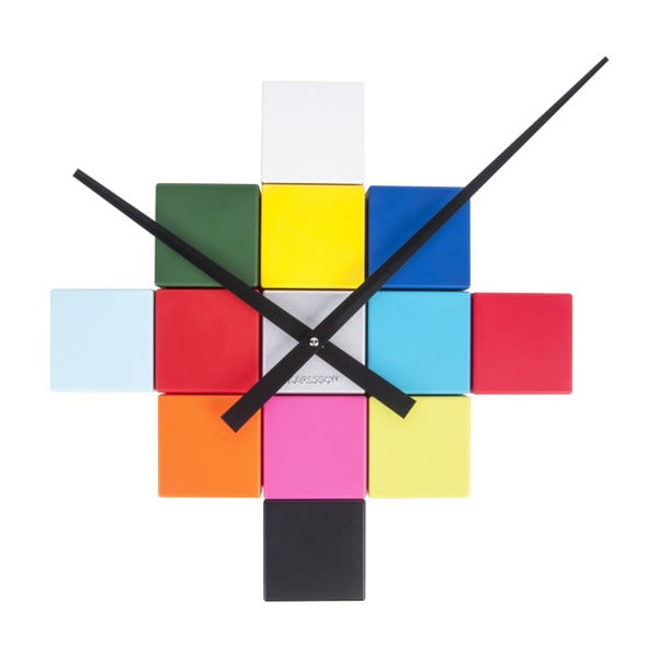 Kolorowy zegar ścienny Karlsson Do It Yourself-image-2