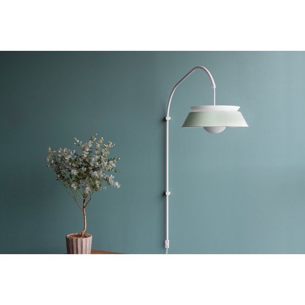 Biały metalowy stojak na lampę 123 cm Willow – UMAGE-image-2