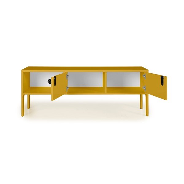 Żółta komoda pod TV Tenzo Uno, szer. 137 cm-image-4
