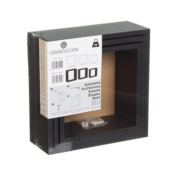 Czarne półki zestaw 3 szt. – Casa Selección-image-3