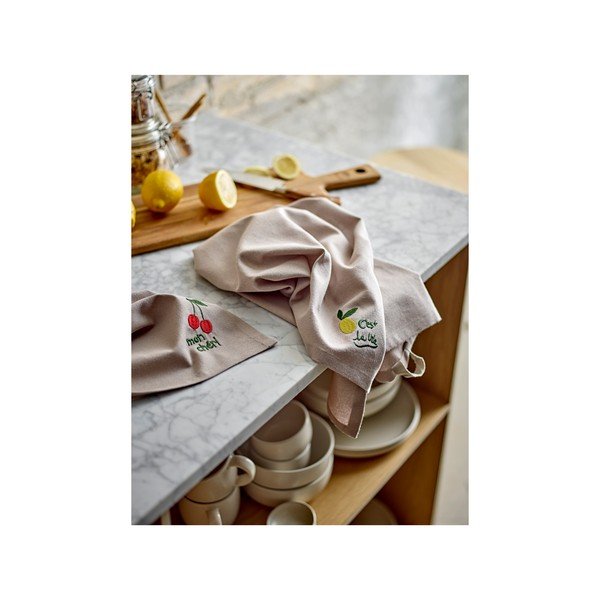 Bawełniane ścierki zestaw 2 szt. 50x70 cm Bistro – Södahl-image-1