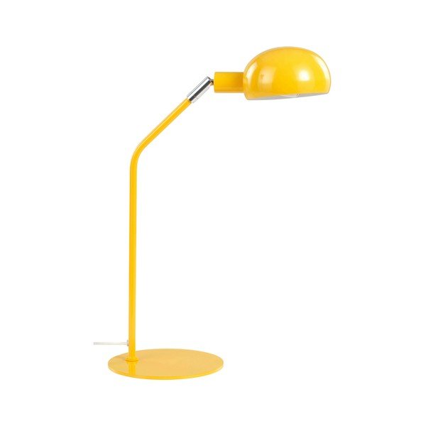 Żółta stalowa lampa stołowa z elastyczną konstrukcją (wysokość 59 cm) Lincon – Jotex-image-3