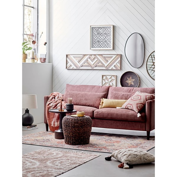 Drewniana dekoracja ścienna 122x33 cm Lunna − Bloomingville-image-1