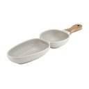 Szara porcelanowa miska do serwowania Ladelle Essentials