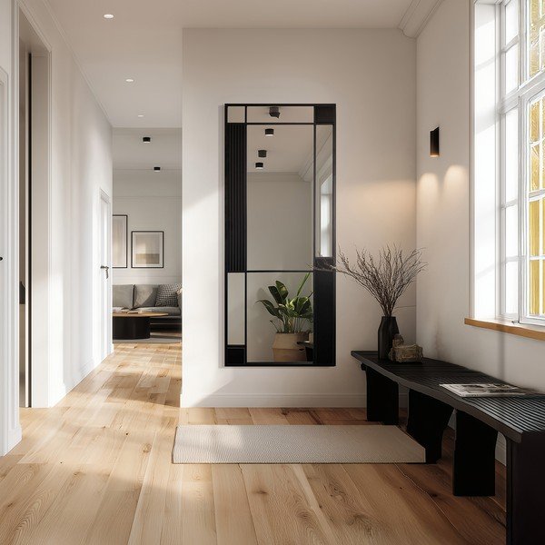 Lustro ścienne 60x150 cm Loft Mono – Styler-image-1