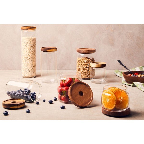 Szklany pojemnik na żywność Tromso – Premier Housewares-image-1