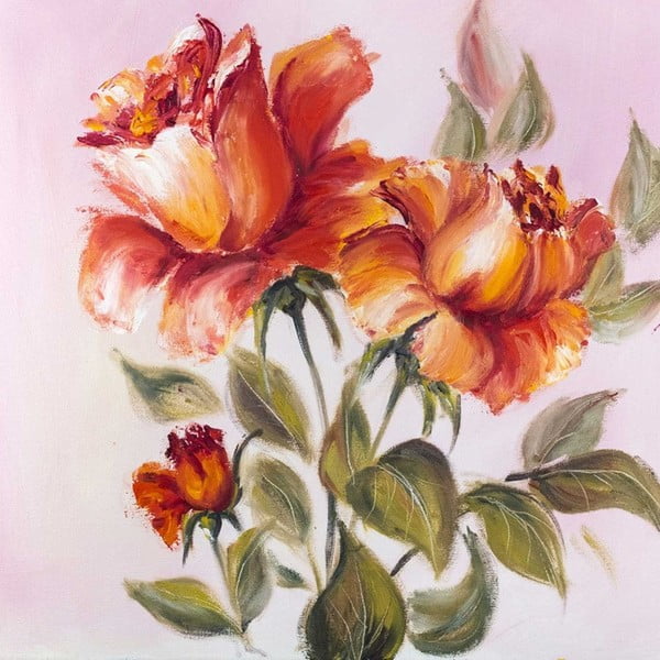 Obraz Romantyczna róża, 60x60 cm