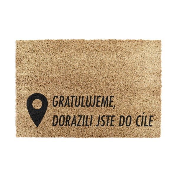 Wycieraczka z włókna kokosowego 40x60 cm Pin – Artsy Doormats