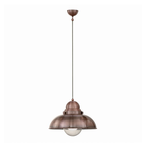 Lampa wisząca Crido Loft Copper, 43 cm