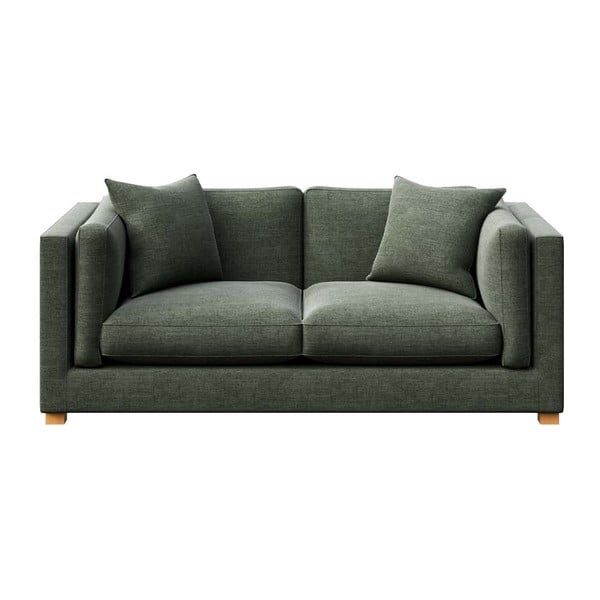 Zielona sofa 195 cm Pomo – Ame Yens