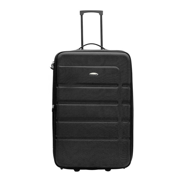 Zestaw 3 czarnych walizek podróżnych Packenger Easy Traveller