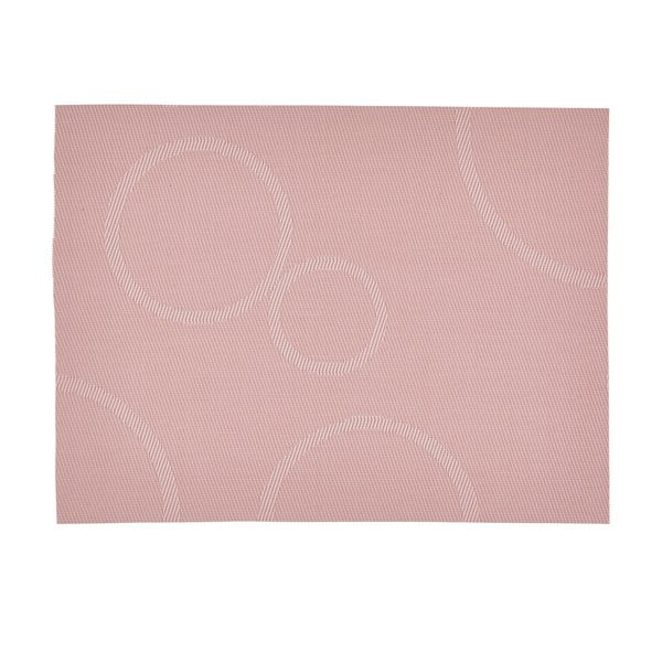 Różowa mata stołowa Zone Maruko, 40 x 30 cm