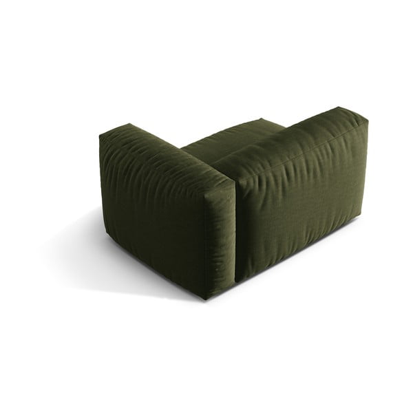 Zielony moduł sofy (prawostronny) Martina – Micadoni Home-image-2
