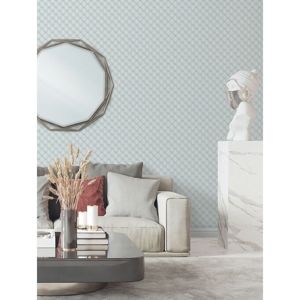 Tapeta z winylu na flizelinie 10 m x 53 cm Embroidery – Vavex-image-1