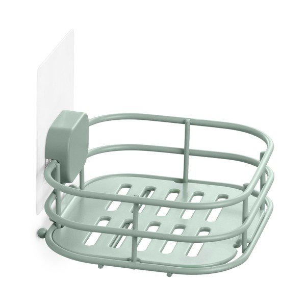 Miętowa samoprzylepna metalowa mydelniczka Grena – Compactor-image-4