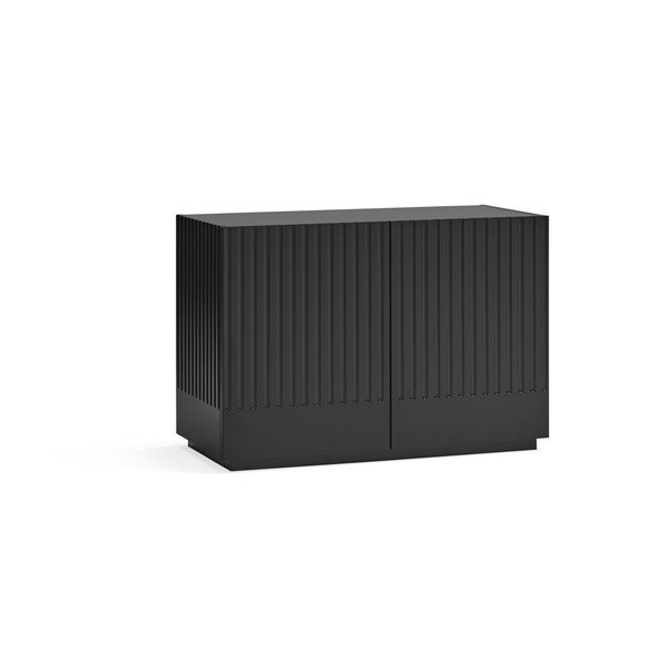 Czarna niska komoda 100x70 cm Doric – Teulat-image-1