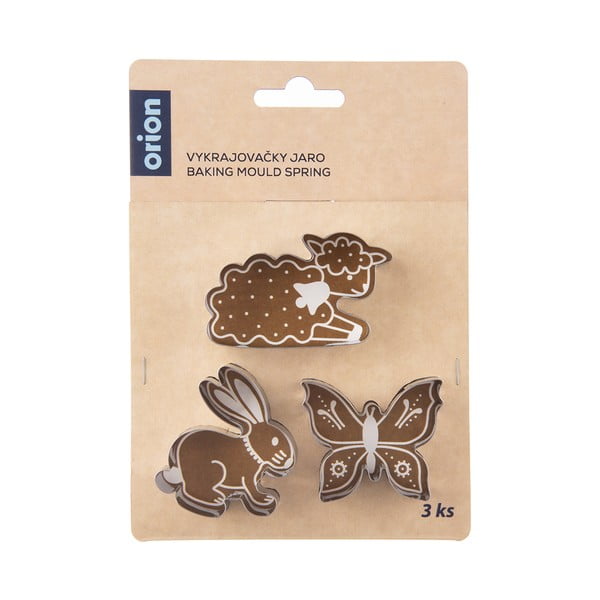 Foremki do wykrawania z wielkanocnym motywem zestaw 3 szt. – Orion-image-4