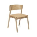Dębowe krzesła do jadalni Oblique - Hübsch
