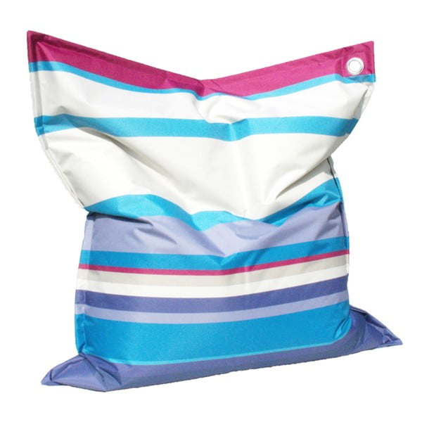Niebiesko-różowy worek do siedzenia 13Casa Stripes