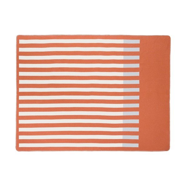 Pomarańczowy koc 160x200 cm Onu – noo.ma