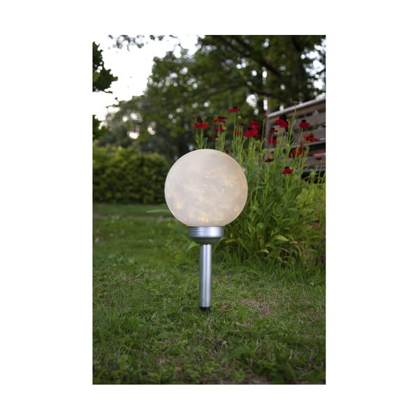 Ogrodowa okrągła solarna lampa LED Star Trading Luna, ø 20 cm
