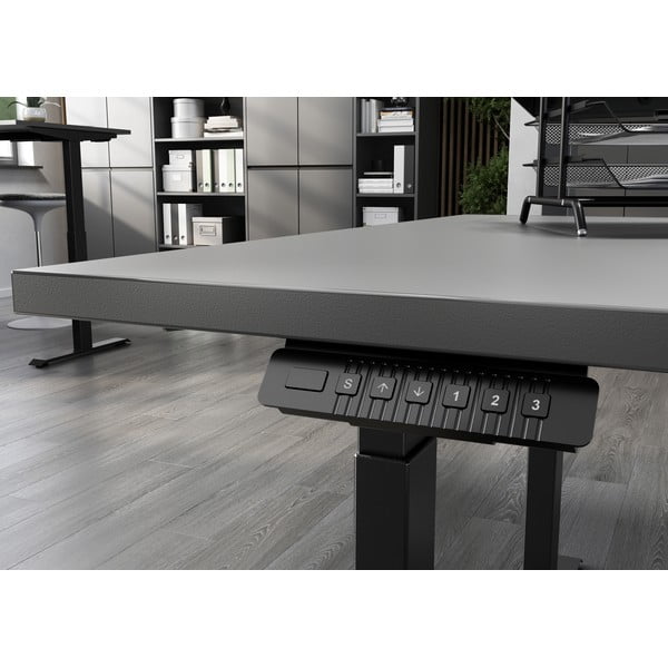 Biurko z elektryczną regulacją wysokości 80x180 cm Bedano – Germania-image-3