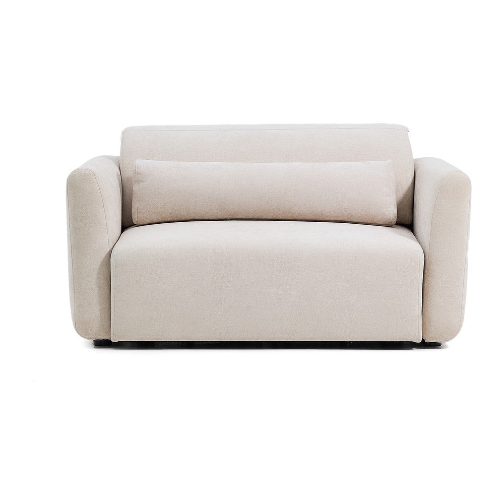 Beżowa częściowo rozkładana sofa z tkaniny szenilowej z szezlongiem 180 cm Lares – Kave Home (zdjęcie 2)