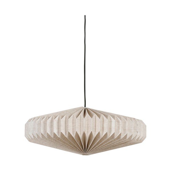 Kremowa lampa wisząca 56x56 cm Fontelo – Côté Table-image-2