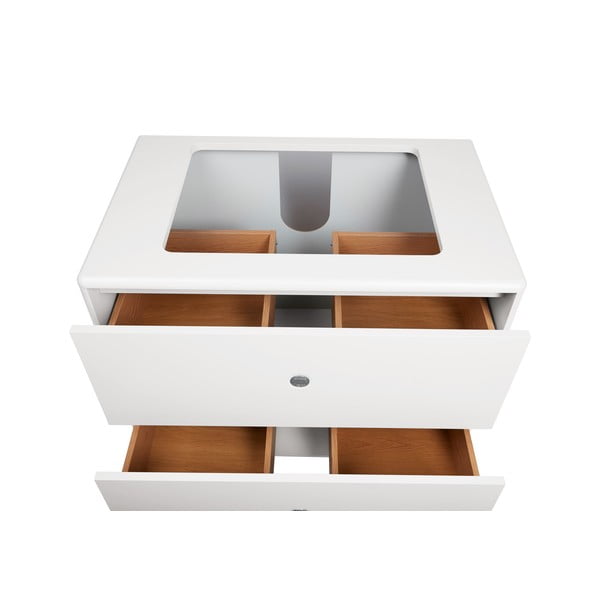 Biała wisząca szafka pod umywalkę 80x62 cm Color Bath – Tom Tailor-image-3