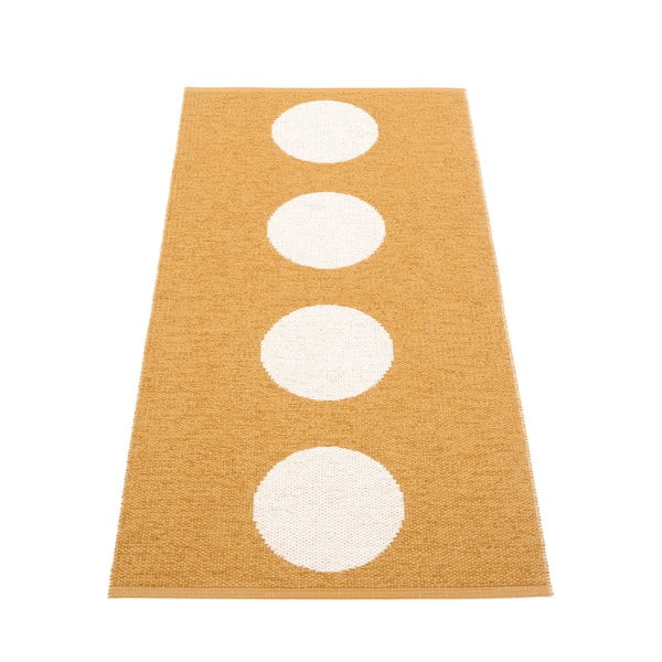 Chodnik odpowiedni na zewnątrz w kolorze ochry 70x150 cm Vera Ochre – Pappelina