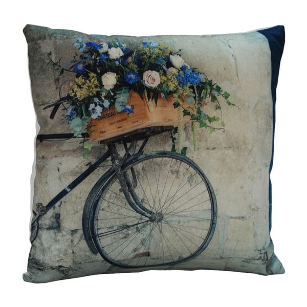 Poduszka Flower Bicycle, 45x45 cm