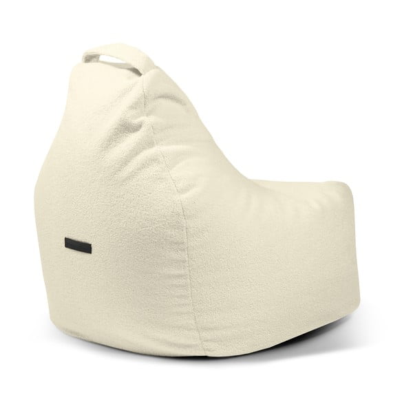 Jasnoszary worek do siedzenia z materiału bouclé Play Amuse – SLOWDOWN-image-4