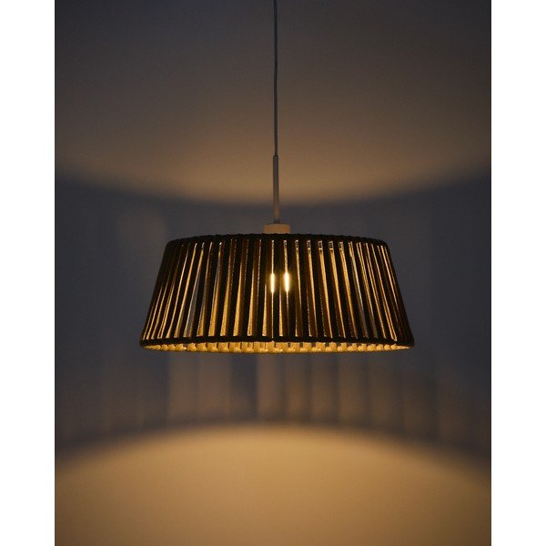 Beżowy metalowy abażur ø 46 cm Aldet – Kave Home-image-2