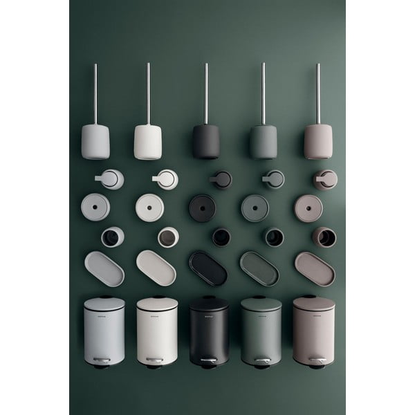 Kremowobiały kubek na szczoteczki do zębów Blomus Sono-image-4