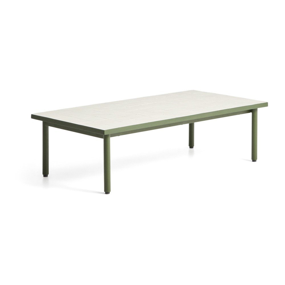 Stolik ogrodowy z ceramicznym blatem 61x122 cm Maurina – Kave Home