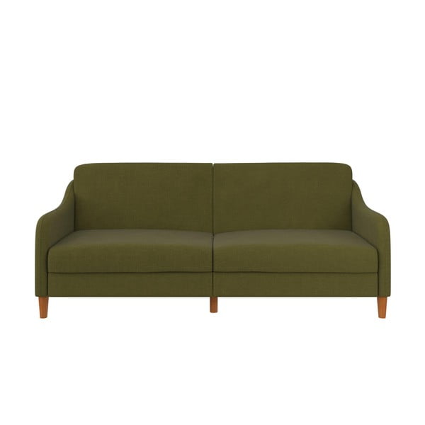 Zielona sofa rozkładana 196 cm Jasper – Støraa
